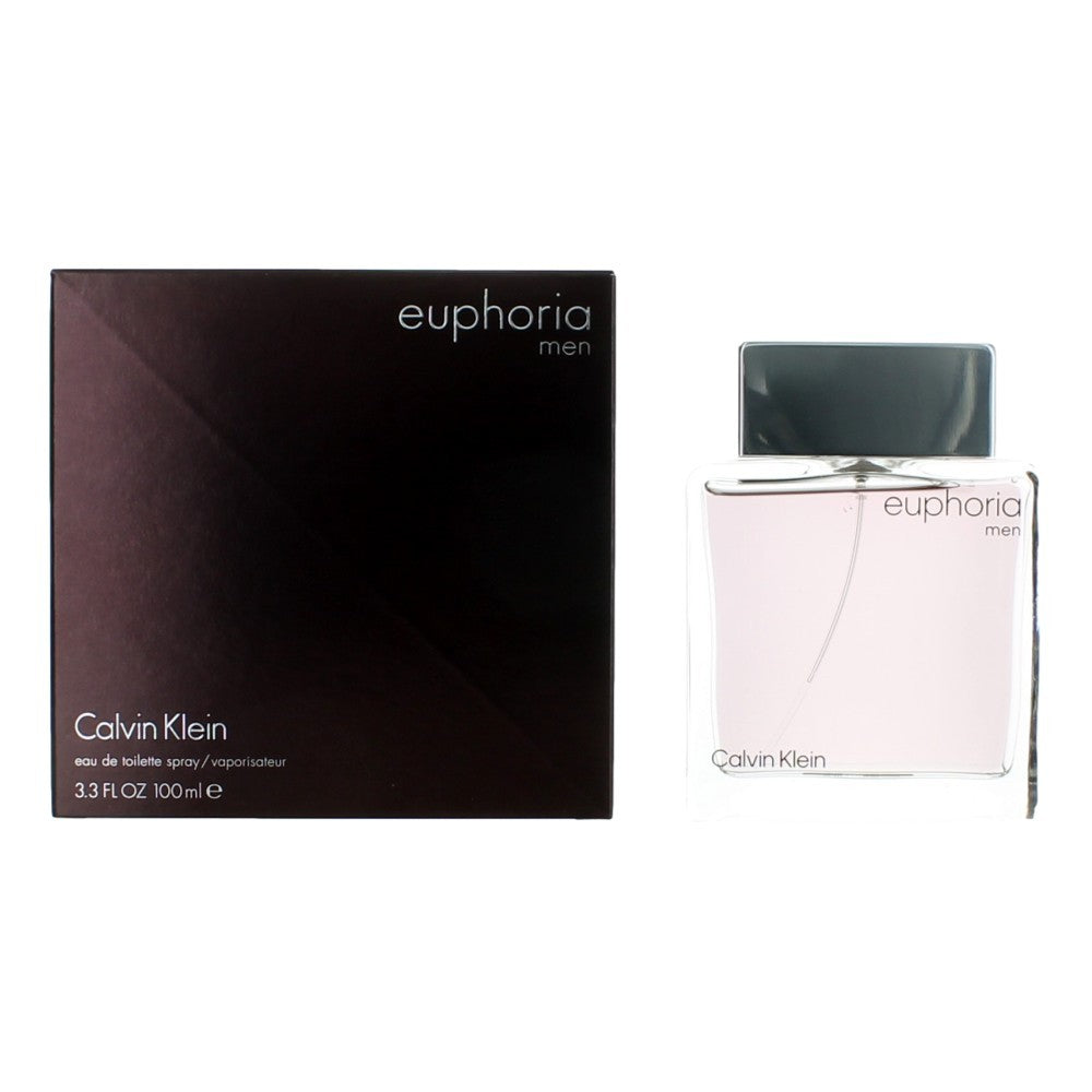 Calvin Klein Euphoria Eau de Toilette Spray for Men 3.3 Fl Oz