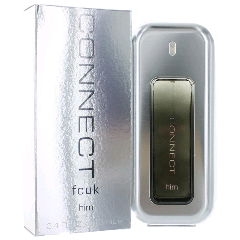 French Connection FCUK Connect Eau de Toilette Spray for Men 3.4 Fl Oz