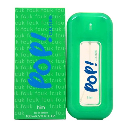 French Connection FCUK Pop Culture Eau de Toilette Spray for Men 3.4 Fl Oz