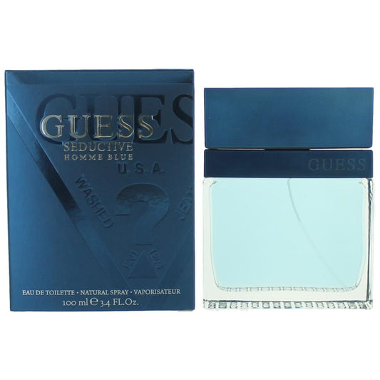 Guess Guess Seductive Homme Blue Eau de Toilette Spray for Men 3.4 Fl Oz