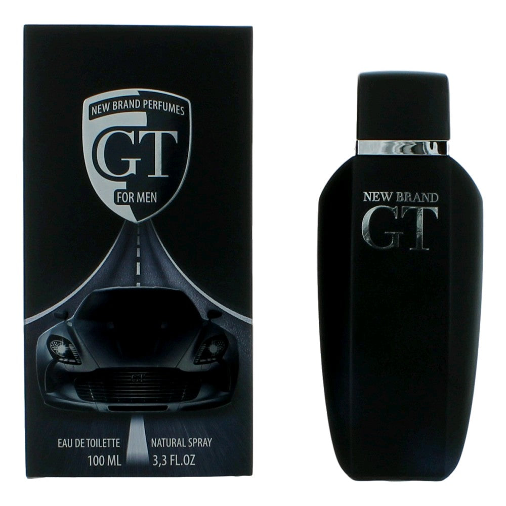 New Brand GT Eau de Toilette Spray for Men 3.4 Fl Oz