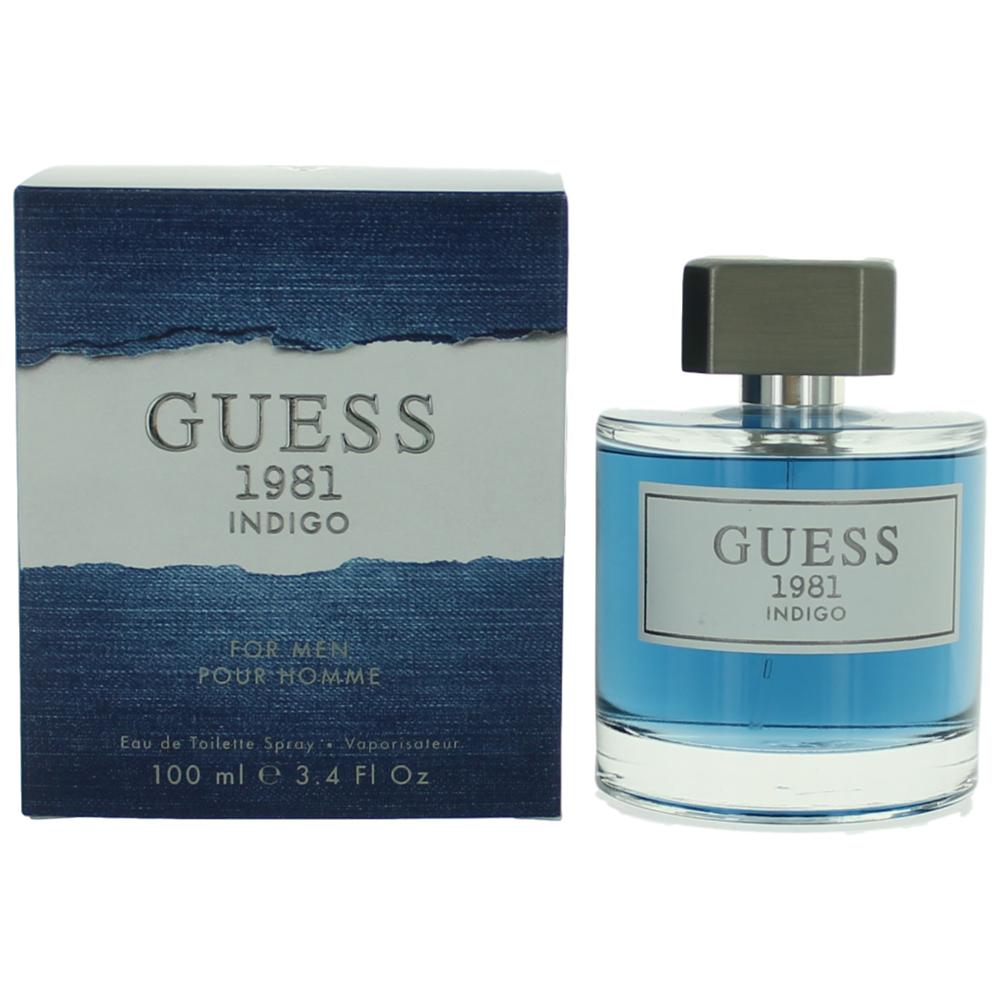 Guess Guess 1981 Indigo Eau de Toilette Spray for Men 3.4 Fl Oz