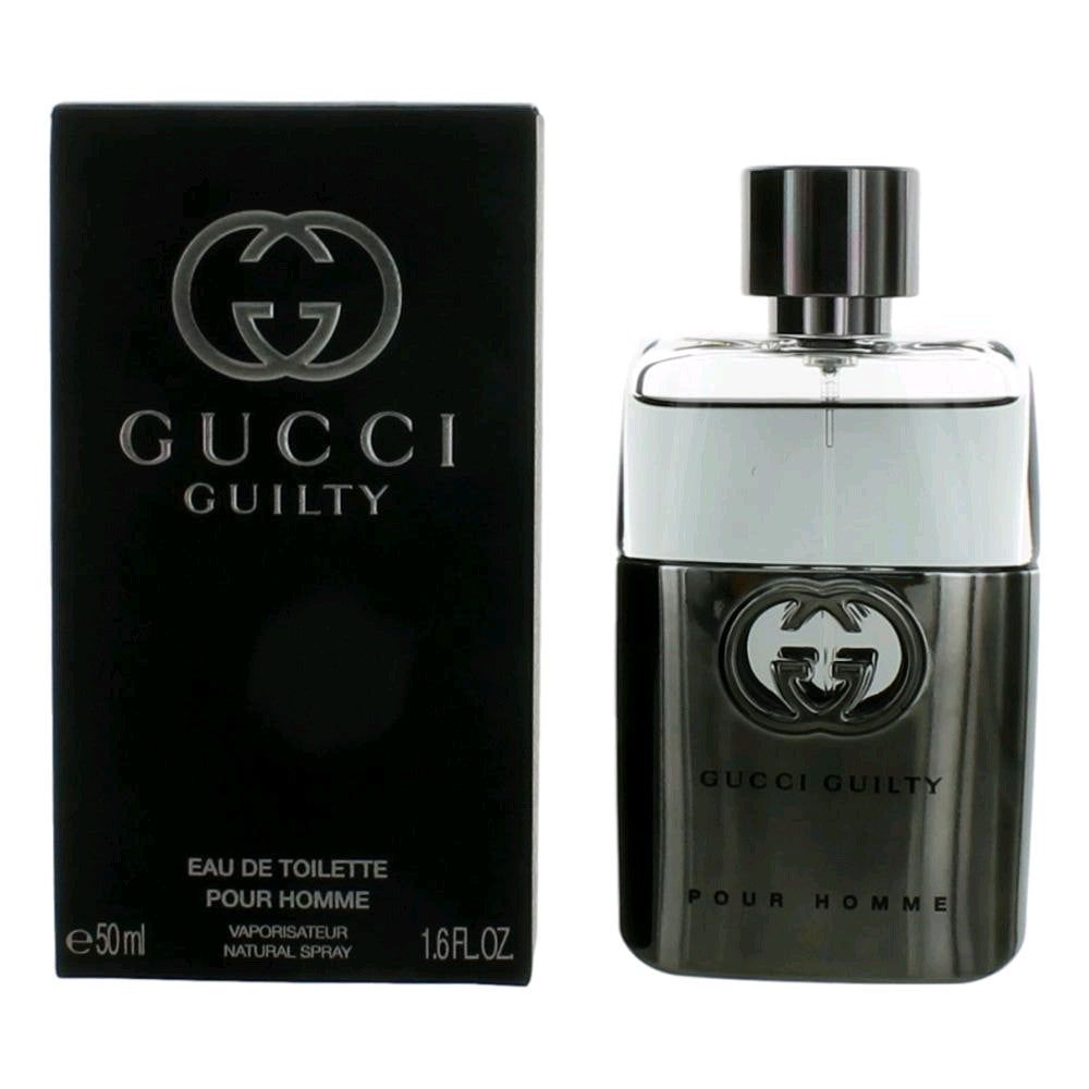 Gucci Gucci Guilty Pour Homme Eau de Toilette Spray for Men 1.6 Fl Oz