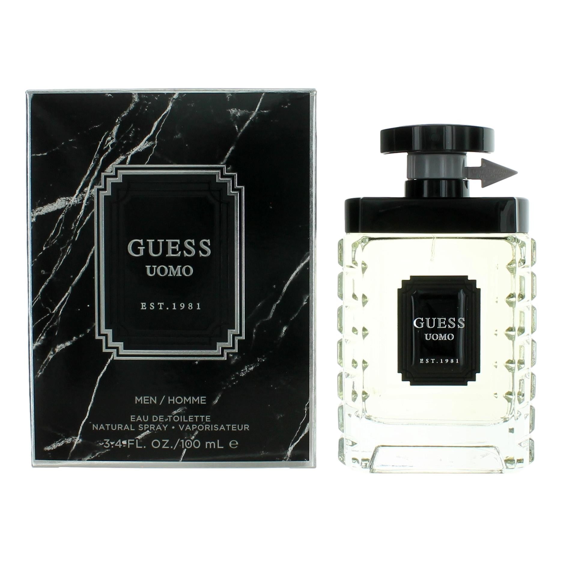 Guess Guess Uomo Eau de Toilette Spray for Men 3.4 Fl Oz