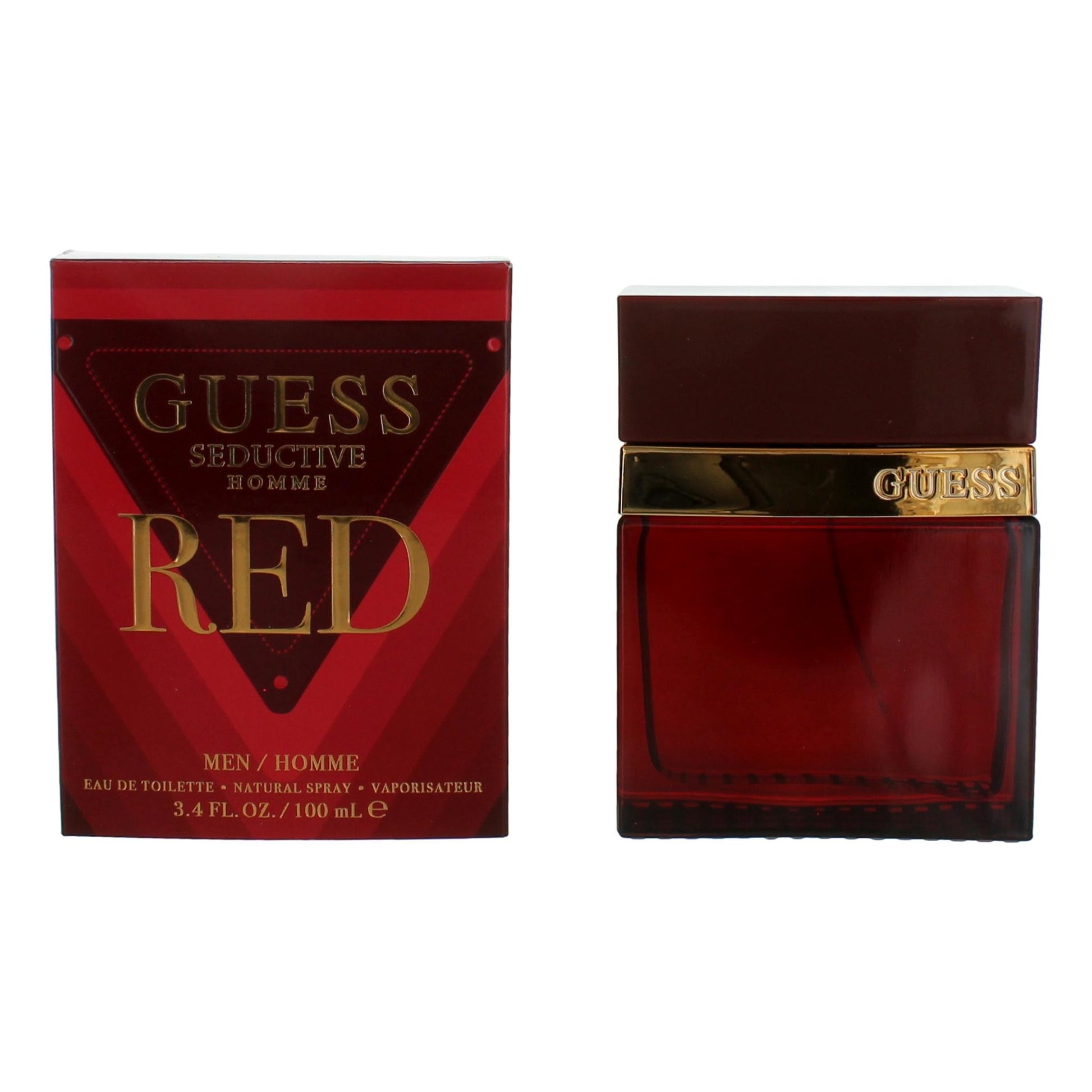 Guess Guess Seductive Homme Red Eau de Toilette Spray for Men 3.4 Fl Oz