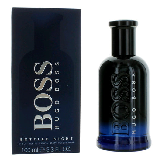 Hugo Boss Boss Bottled Night Eau de Toilette Spray for Men 3.3 Fl Oz