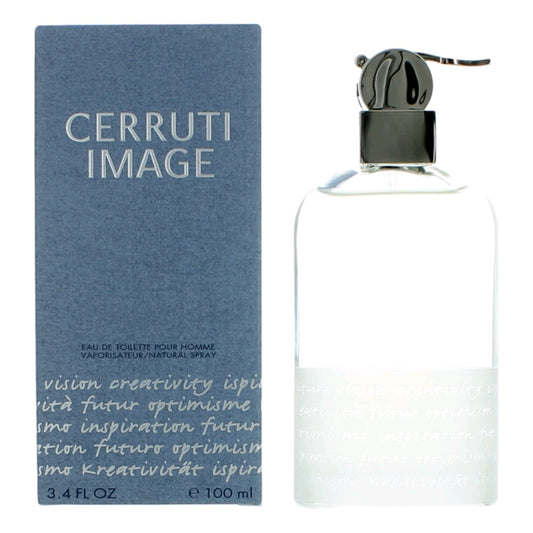 Nino Cerruti Image Eau de Toilette Spray for Men 3.4 Fl Oz