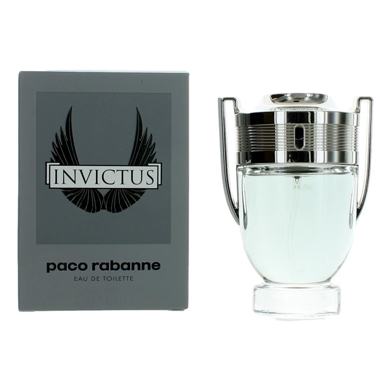 Paco Rabanne Invictus Eau de Toilette Spray for Men 1.7 Fl Oz