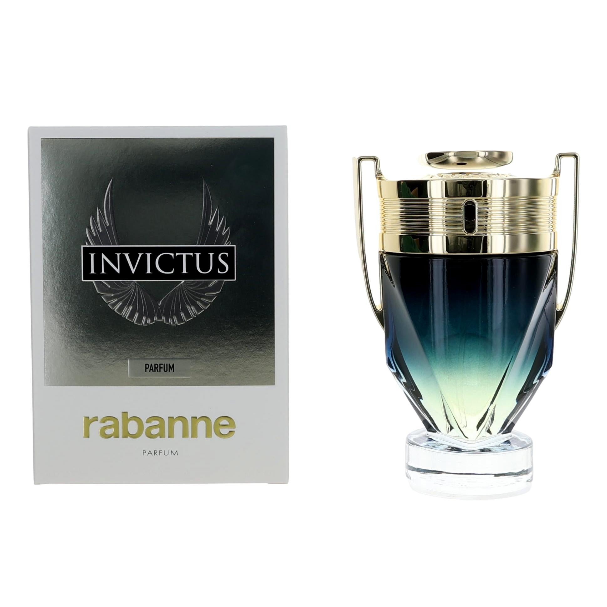Paco Rabanne Invictus Parfum Spray for Men 3.4 Fl Oz