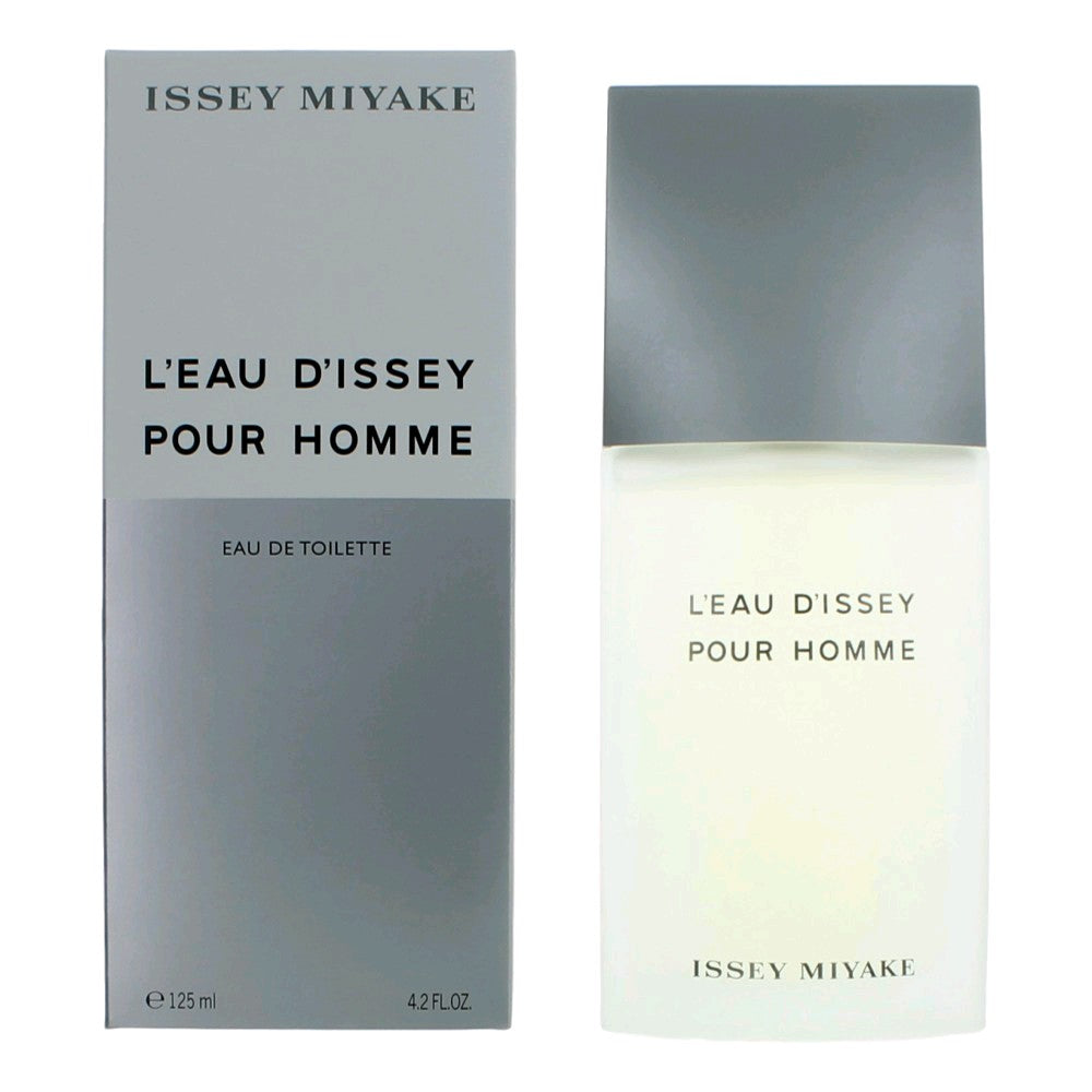 Issey Miyake L'eau D'Issey Pour Homme Eau de Toilette Spray for Men 4.2 Fl Oz