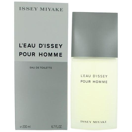 Issey Miyake L'eau D'Issey Pour Homme Eau de Toilette Spray for Men 6.7 Fl Oz