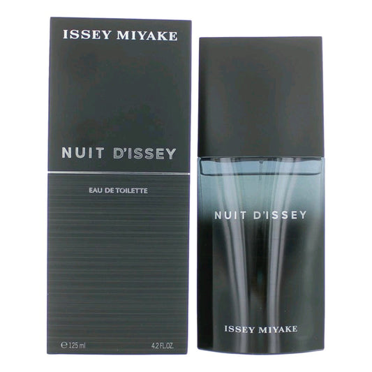 Issey Miyake Nuit D'Issey Eau de Toilette Spray for Men 4.2 Fl Oz