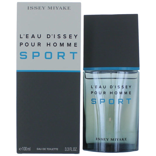 Issey Miyake L'eau D'Issey Pour Homme Sport Eau de Toilette Spray for Men 3.3 Fl Oz