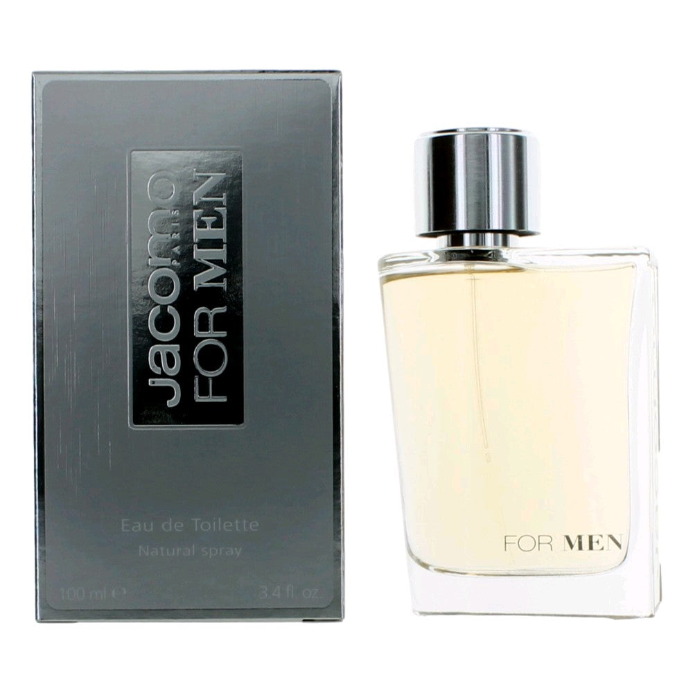 Jacomo Jacomo For Men Eau de Toilette Spray for Men 3.4 Fl Oz