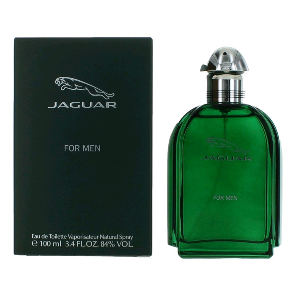 Jaguar Jaguar Eau de Toilette Spray for Men 3.4 Fl Oz