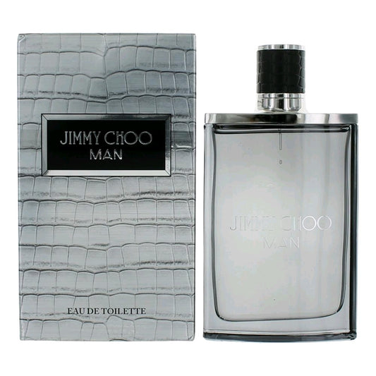 Jimmy Choo Jimmy Choo Man Eau de Toilette Spray for Men 3.3 Fl Oz