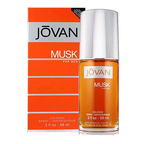 Coty Jovan Musk Eau de Cologne Spray for Men 3 Fl Oz