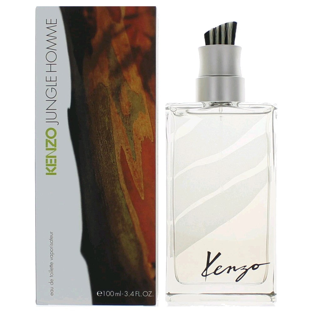 Kenzo Kenzo Jungle Homme Eau de Toilette Spray for Men 3.4 Fl Oz