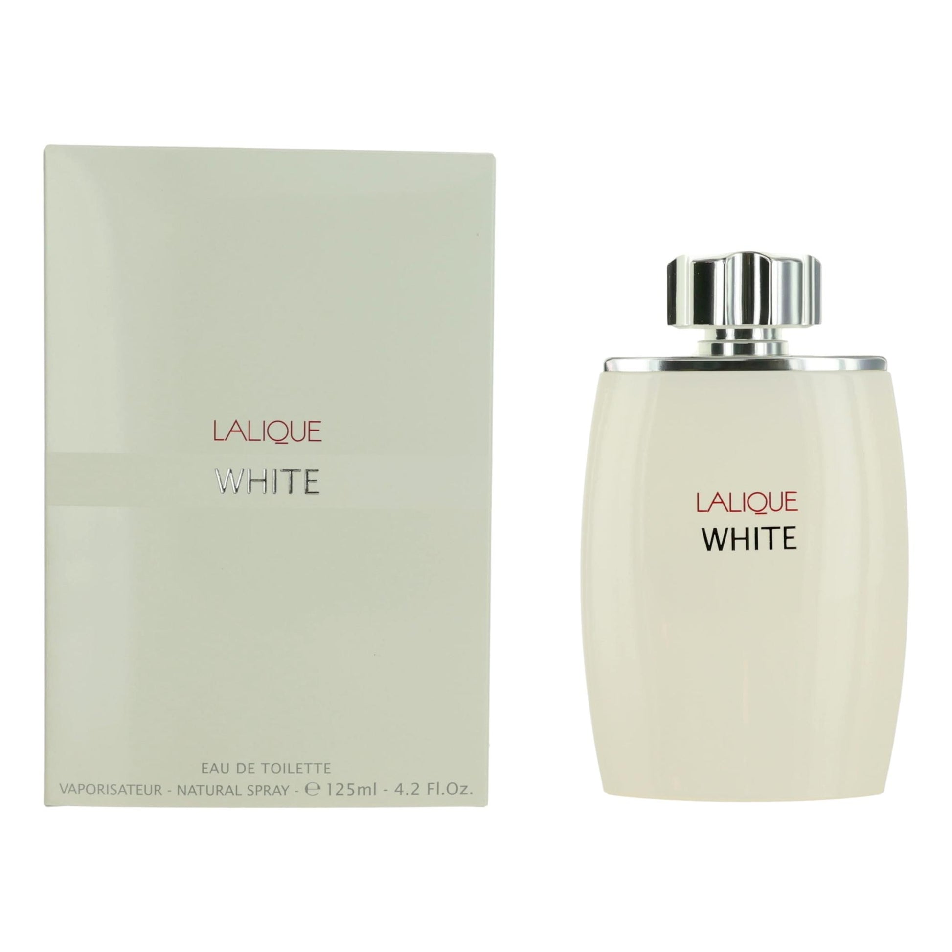 Lalique Lalique White Eau de Toilette Spray for Men 4.2 Fl Oz