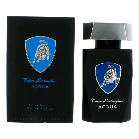 Tonino Lamborghini Acqua Eau de Toilette Spray for Men 4.2 Fl Oz