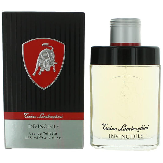 Tonino Lamborghini Invincible Eau de Toilette Spray for Men 4.2 Fl Oz