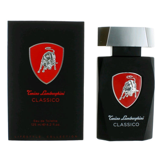 Tonino Lamborghini Classico Eau de Toilette Spray for Men 4.2 Fl Oz