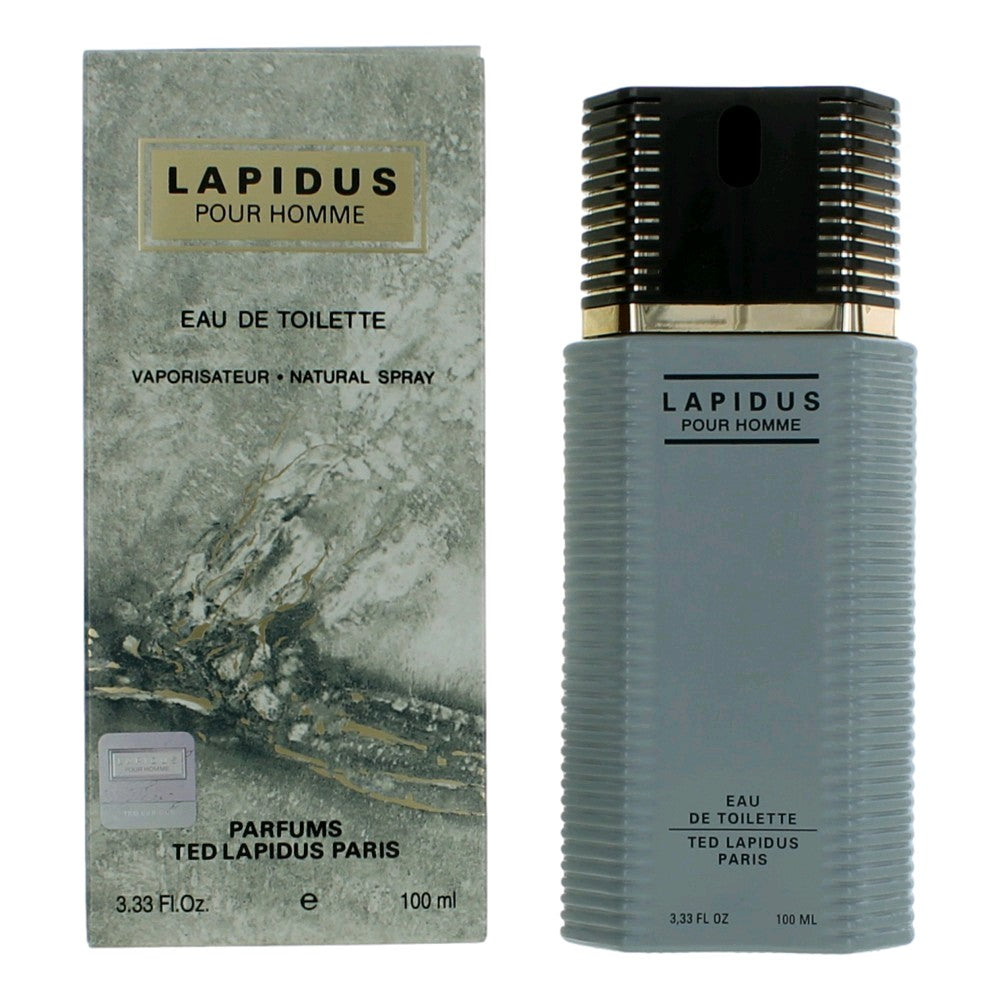 Ted Lapidus Lapidus Eau de Toilette Spray for Men 3.3 Fl Oz