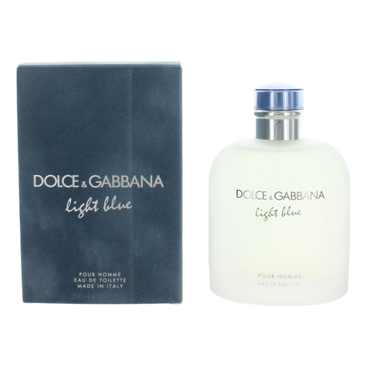 Dolce & Gabbana Light Blue Eau de Toilette Spray for Men 6.7 Fl Oz