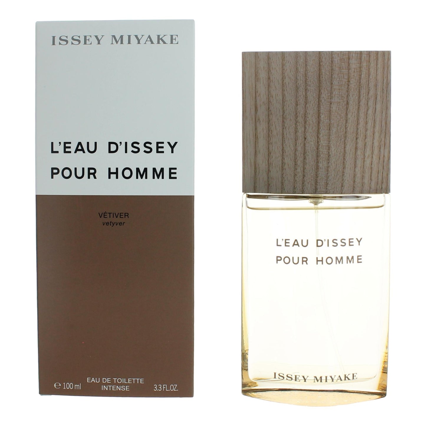 Issey Miyake L'Eau D'Issey Pour Homme Vetiver Eau de Toilette Spray for Men 3.3 Fl Oz