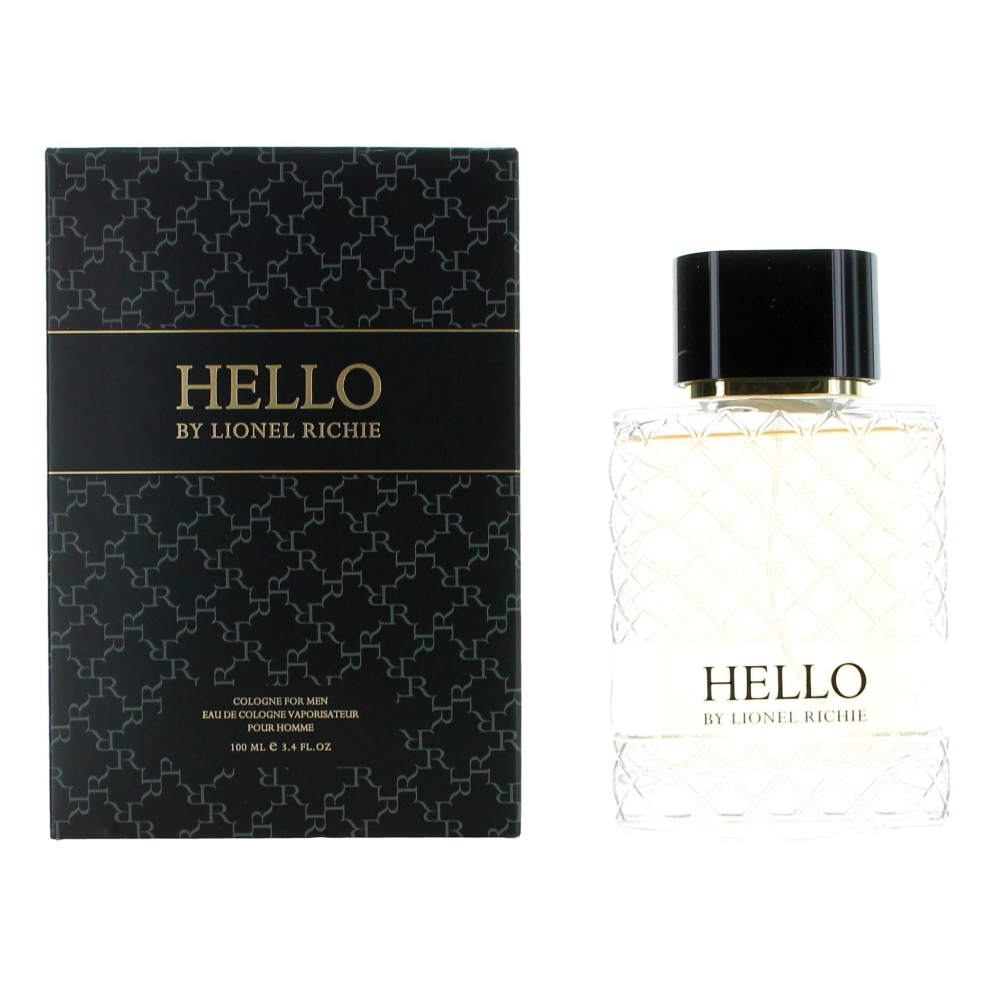 Lionel Richie Hello Eau de Cologne Spray for Men 3.4 Fl Oz