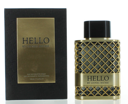 Lionel Richie Hello Eau de Toilette Spray for Men 3.4 Fl Oz