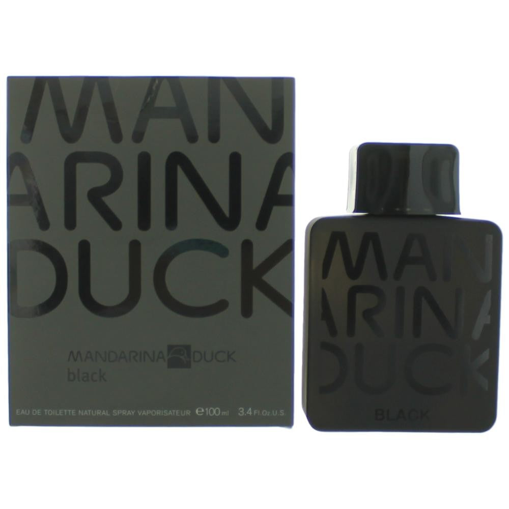 Mandarina Duck Mandarina Duck Black Eau de Toilette Spray for Men 3.4 Fl Oz