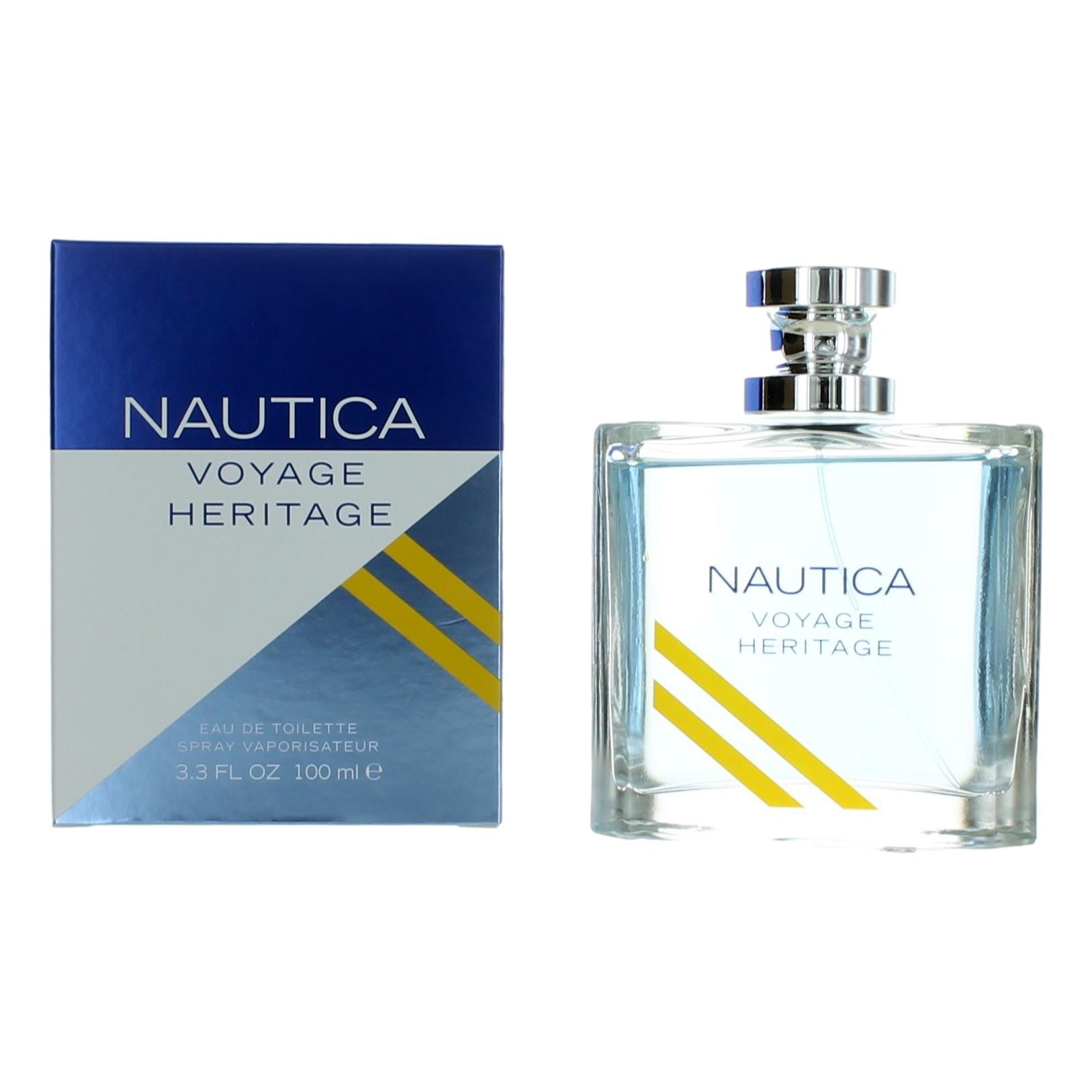 Nautica Nautica Voyage Heritage Eau de Toilette Spray for Men 3.3 Fl Oz