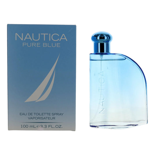 Nautica Nautica Pure Blue Eau de Toilette Spray for Men 3.3 Fl Oz