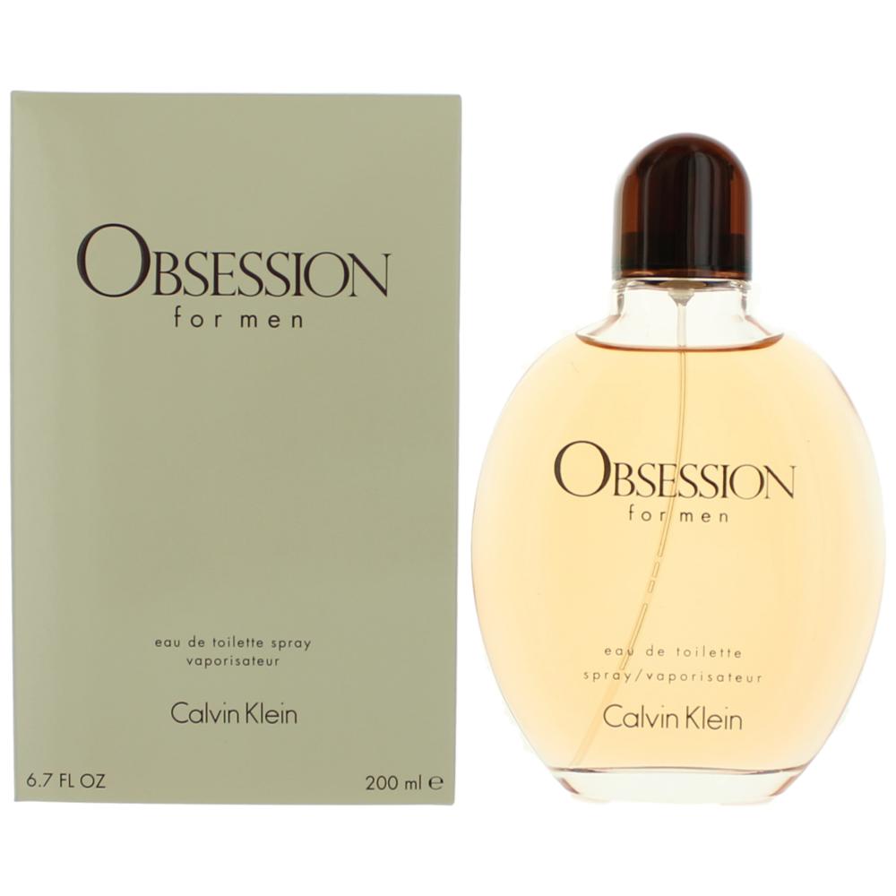 Calvin Klein Obsession Eau de Toilette Spray for Men 6.7 Fl Oz