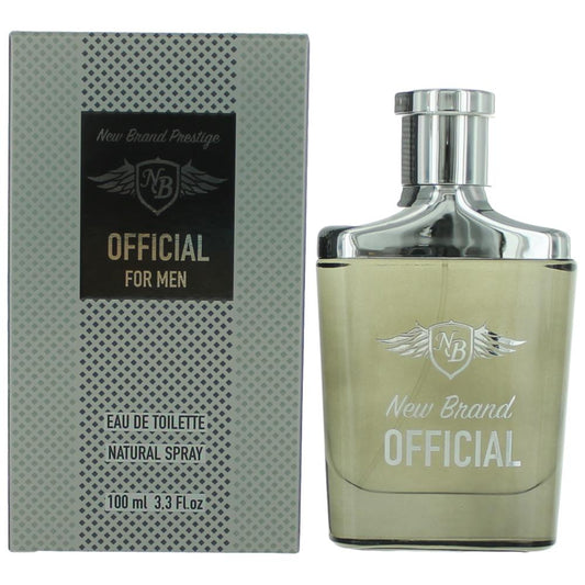 New Brand Official Eau de Toilette Spray for Men 3.3 Fl Oz