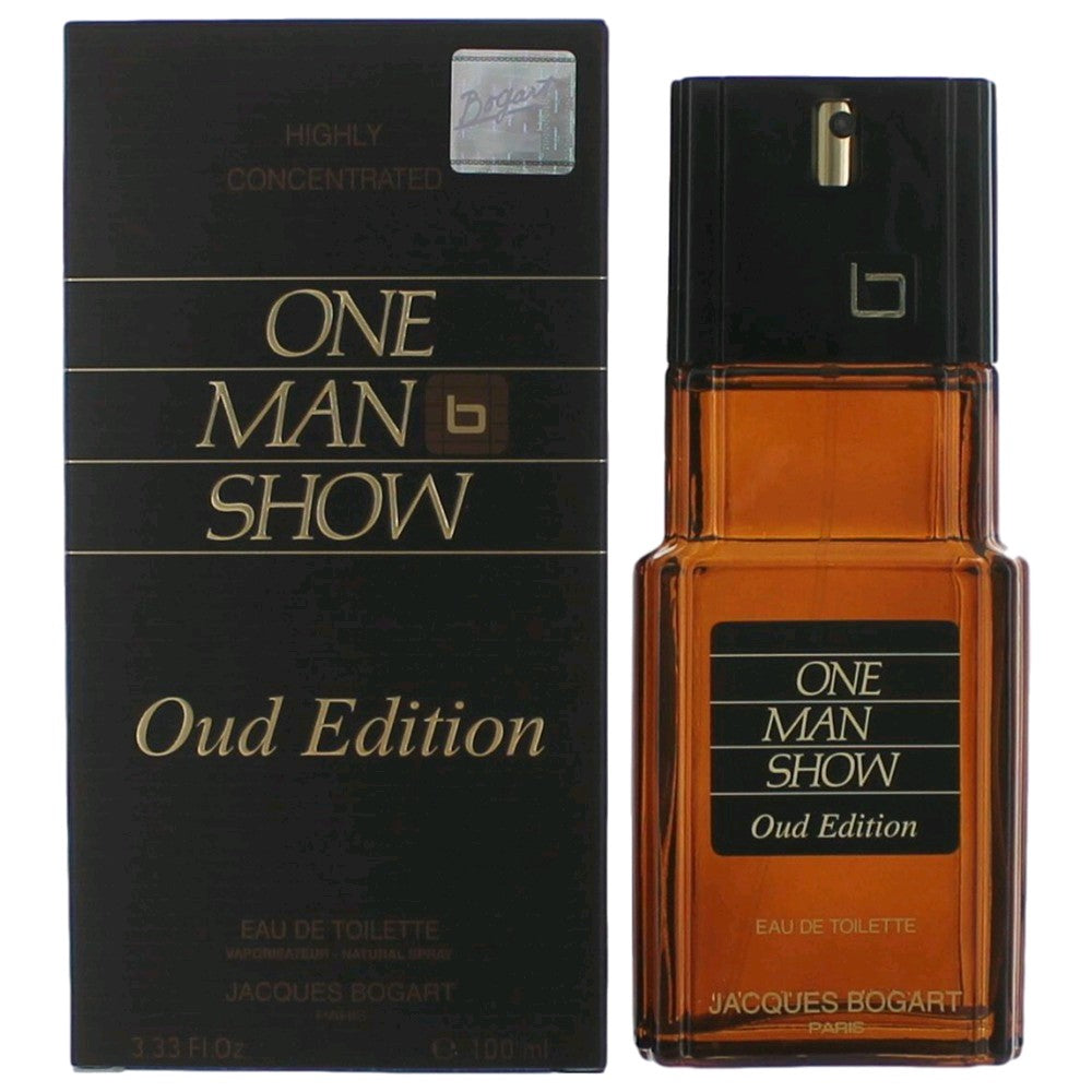 Jacques Bogart One Man Show Oud Edition Eau de Toilette Spray for Men 3.3 Fl Oz