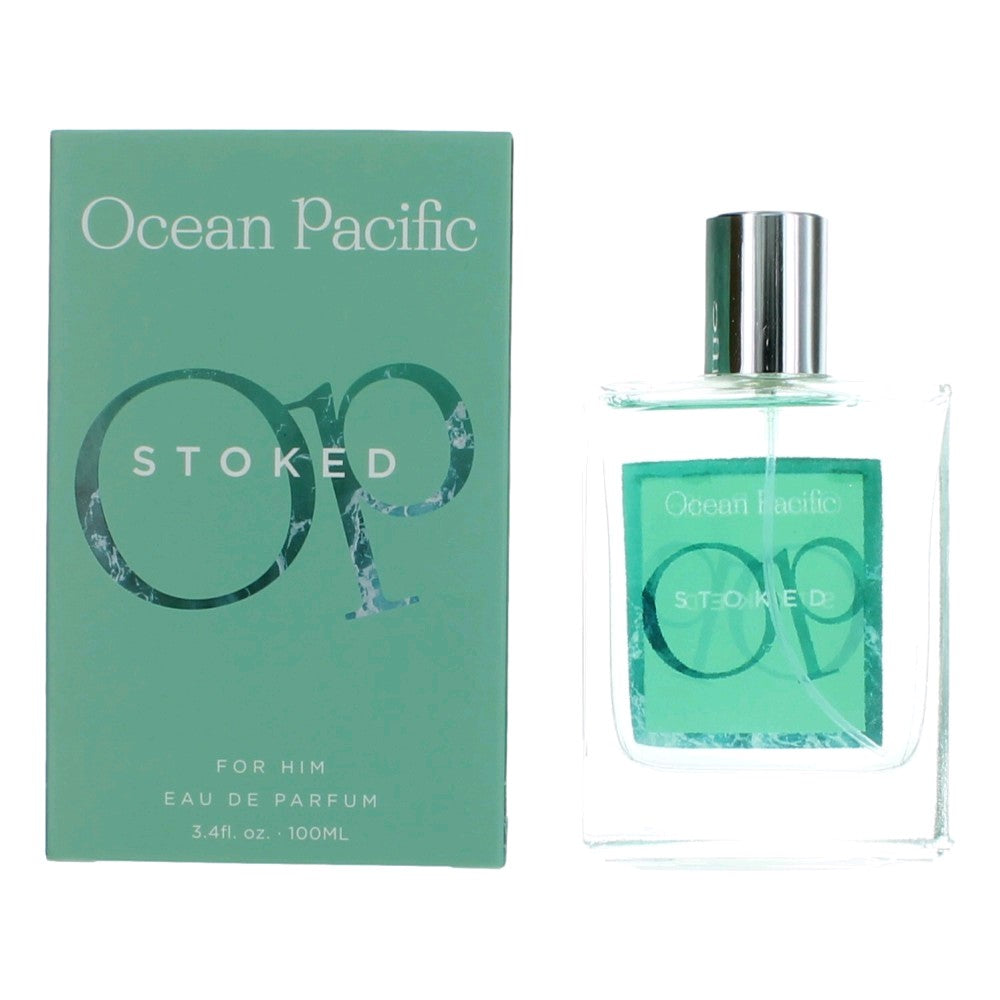 Ocean Pacific OP Stoked Eau de Toilette Spray for Men 3.4 Fl Oz