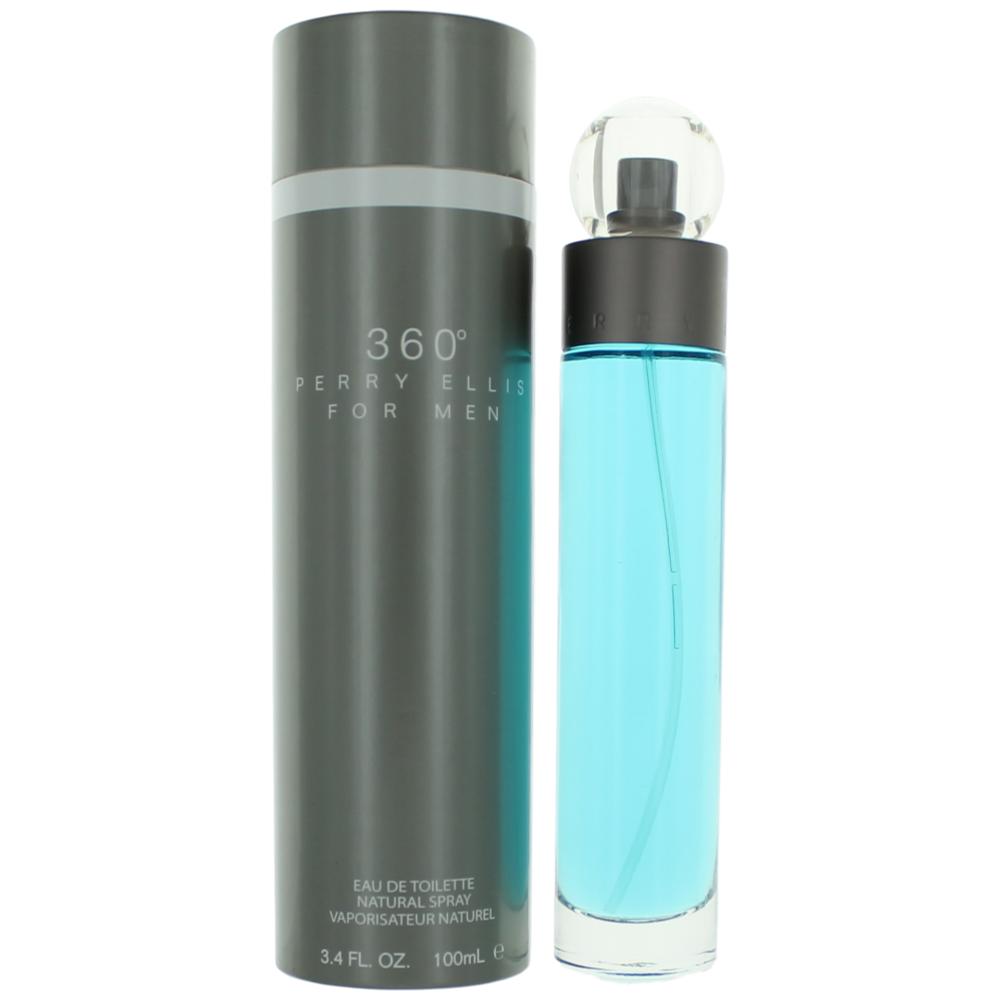 Perry Ellis Perry Ellis 360 Eau de Toilette Spray for Men 3.4 Fl Oz