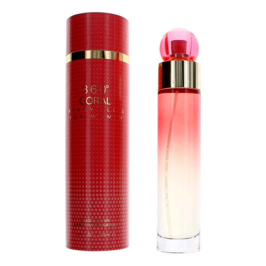 Perry Ellis Perry Ellis 360 Coral Eau de Parfum Spray for Women 3.4 Fl Oz