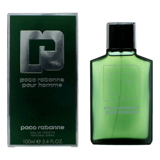 Paco Rabanne Paco Rabanne Pour Homme Eau de Toilette Spray for Men 3.4 Fl Oz