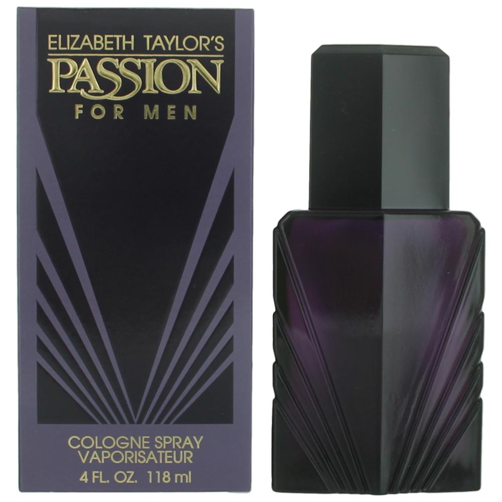 Elizabeth Taylor Passion Eau de Cologne Spray for Men 4 Fl Oz