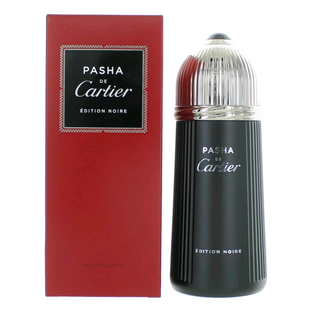 Cartier Pasha de Cartier Edition Noire Eau de Toilette Spray for Men 5 Fl Oz