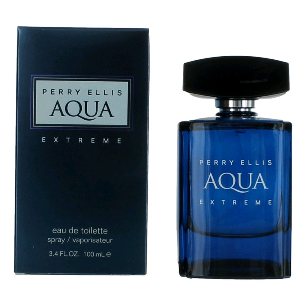 Perry Ellis Perry Ellis Aqua Extreme Eau de Toilette Spray for Men 3.4 Fl Oz