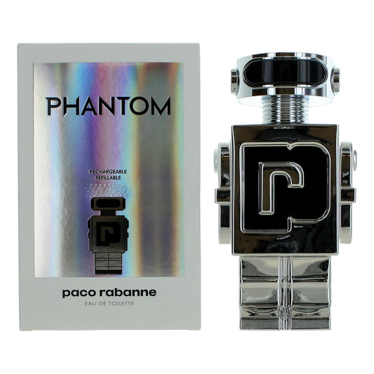 Paco Rabanne Phantom Eau de Toilette Spray for Men 5.1 Fl Oz