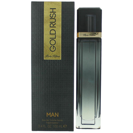 Paris Hilton Gold Rush Eau de Parfum Spray for Men 3.4 Fl Oz