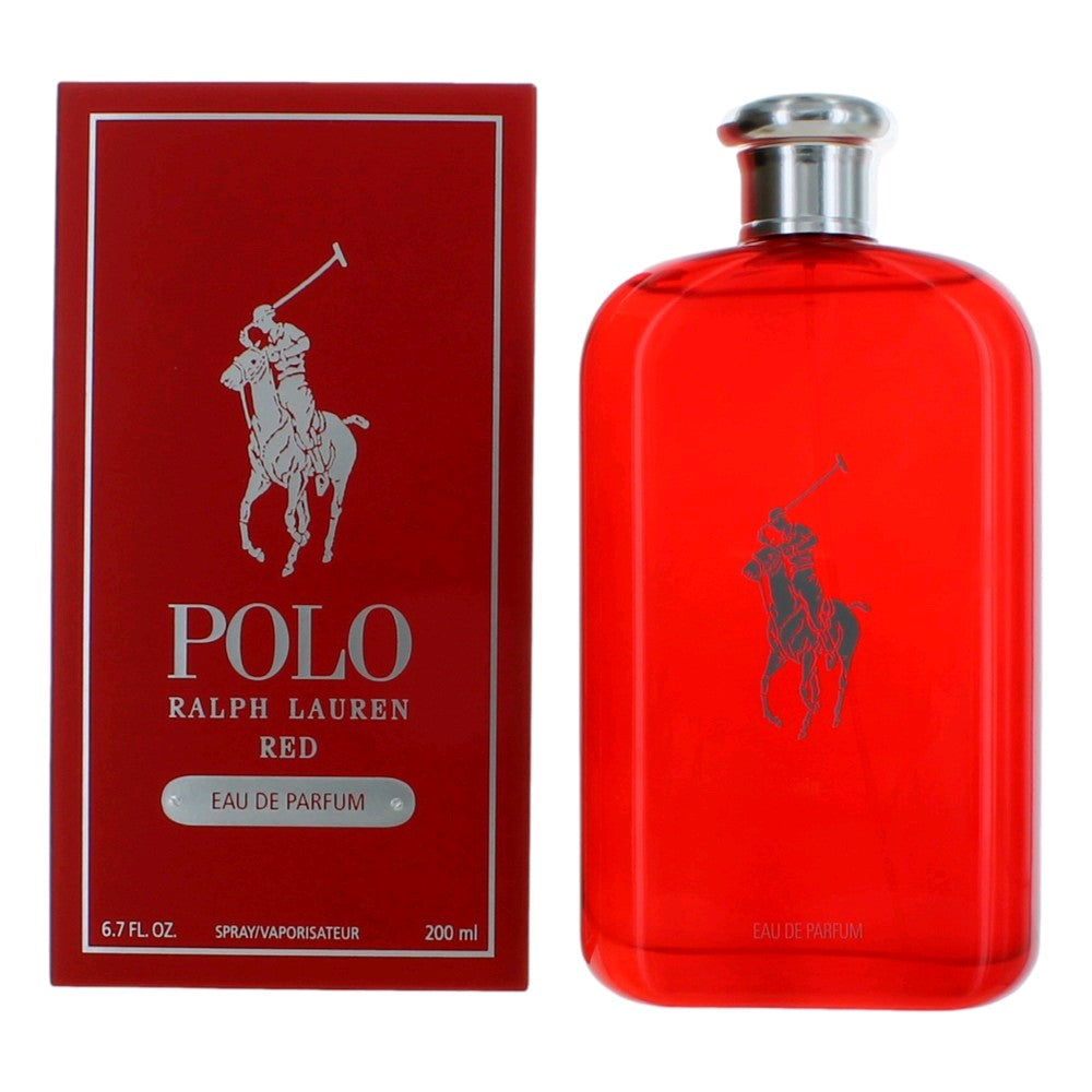 Ralph Lauren Polo Red Eau de Parfum Spray for Men 6.7 Fl Oz