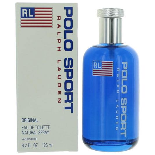 Ralph Lauren Polo Sport Eau de Toilette Spray for Men 4.2 Fl Oz