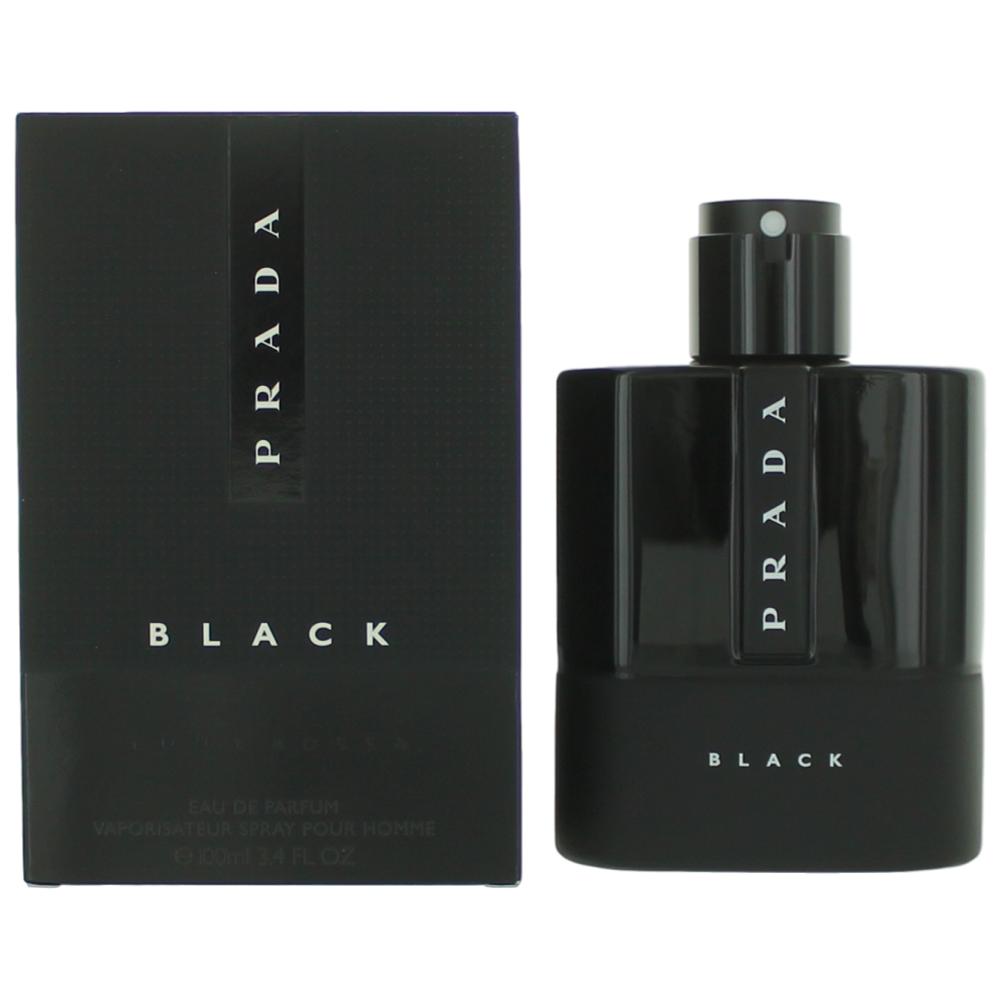 Prada Prada Luna Rossa Black Eau de Parfum Spray for Men 3.4 Fl Oz