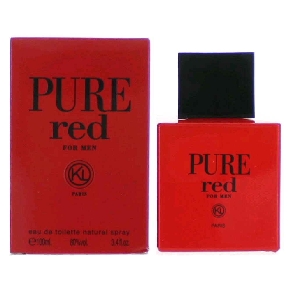 Karen Low Pure Red Eau de Toilette Spray for Men 3.4 Fl Oz